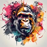 juergen.pirecki.giefing_Baroque_composition_of_a_gorilla_wate_a8060a2d-d885-4b7f-9a97-9657904bacb1_0
